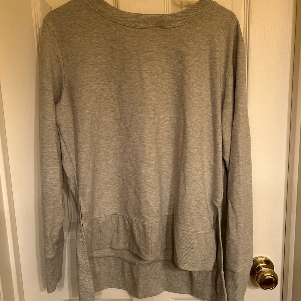 MPG Heather Green Sweatshirt, large